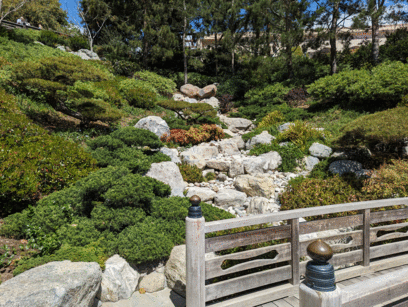 Japanese Garden in Balboa Park San Diego